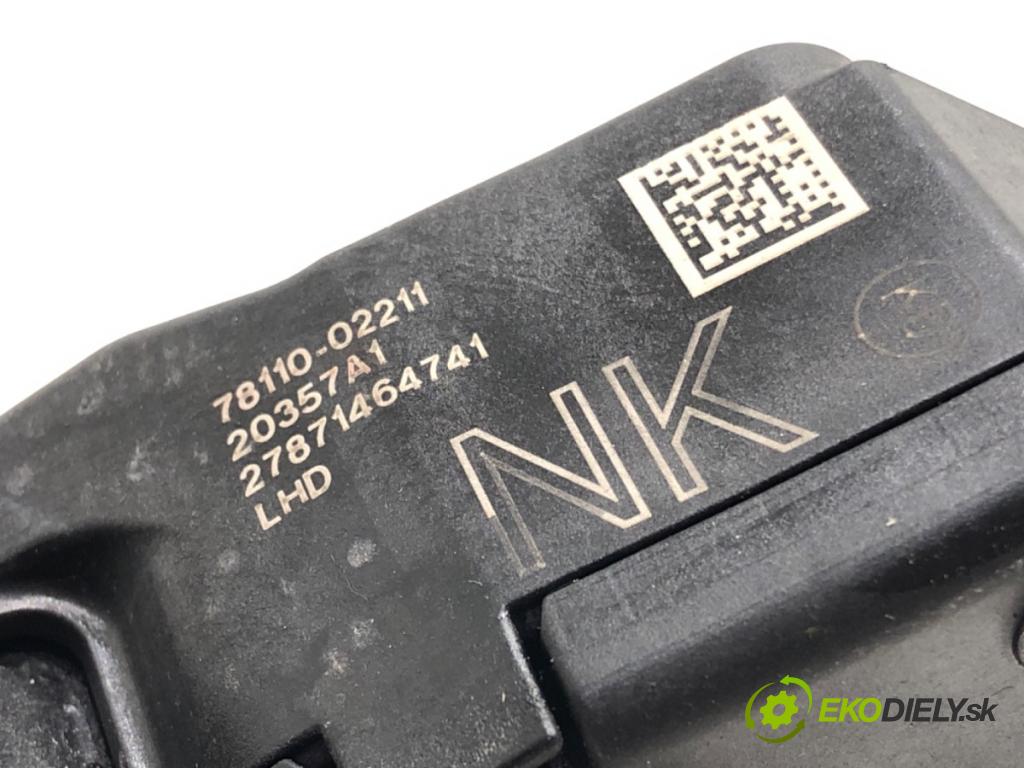 TOYOTA COROLLA sedan (_E21_) 2019 - 2022    1.8 VVTi Hybrid (MZEA12) 90 kW [122 KM] Hybryda silnik benzynowy / elektryczny 2019 - 2022  Potenciometer plynového pedálu 78110-02211 (Pedále)