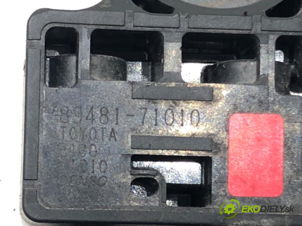 TOYOTA COROLLA sedan (_E21_) 2019 - 2022    1.8 VVTi Hybrid (MZEA12) 90 kW [122 KM] Hybryda silnik benzynowy / elektryczny 2019 - 2022  Snímač tlaku DPF 89481-71010