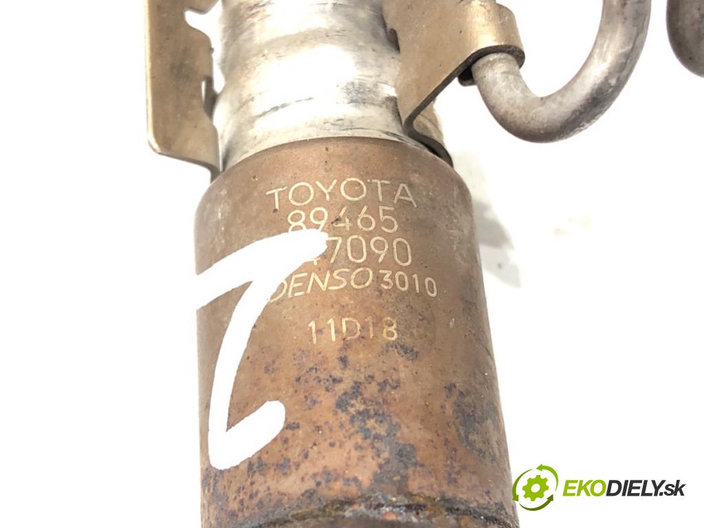 TOYOTA COROLLA sedan (_E21_) 2019 - 2022    1.8 VVTi Hybrid (MZEA12) 90 kW [122 KM] Hybryda silnik benzynowy / elektryczny 2019 - 2022  sonda lambda 89465-47090 (Lambda sondy)