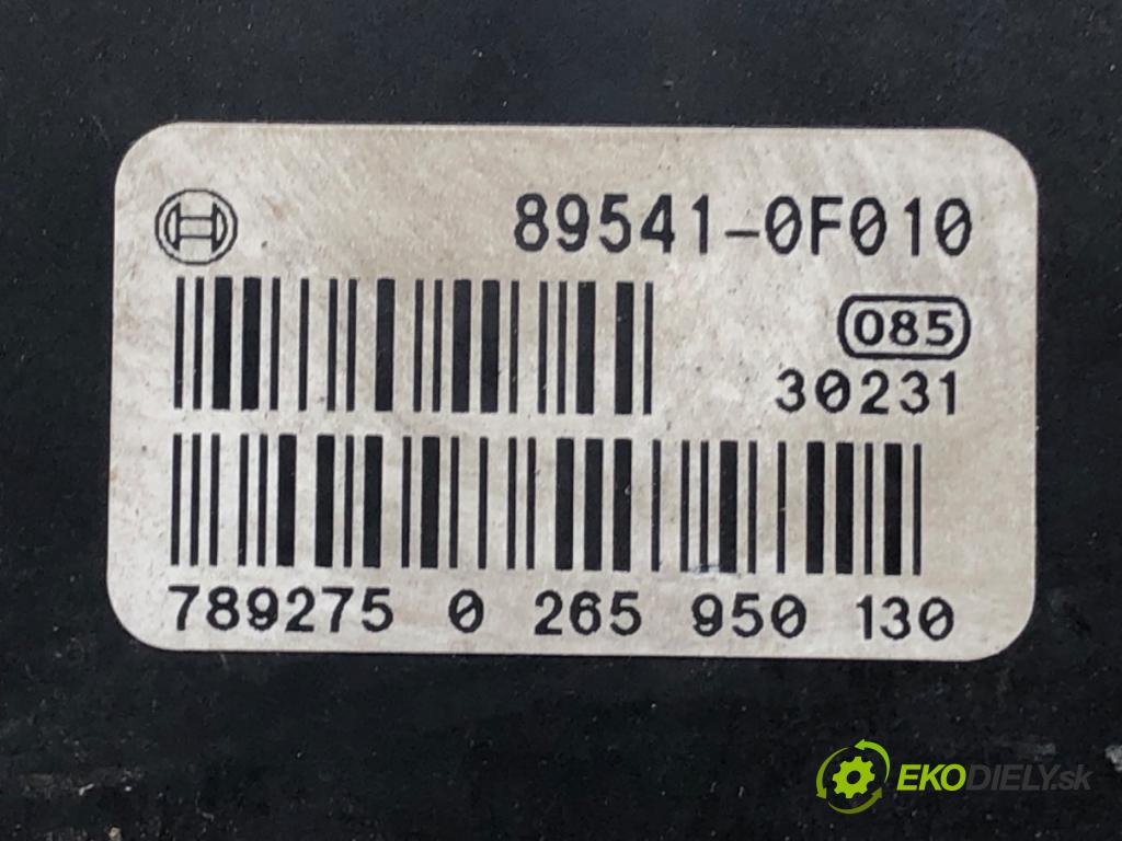 TOYOTA COROLLA Verso (ZER_, ZZE12_, R1_) 2004 - 2009    1.8 (ZNR11_) 95 kW [129 KM] benzyna 2004 - 2009  Pumpa ABS 89541-0F010 44540-0F010 (Pumpy ABS)