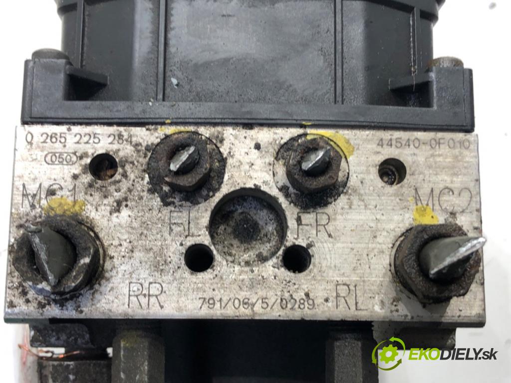 TOYOTA COROLLA Verso (ZER_, ZZE12_, R1_) 2004 - 2009    1.8 (ZNR11_) 95 kW [129 KM] benzyna 2004 - 2009  Pumpa ABS 89541-0F010 44540-0F010 (Pumpy ABS)