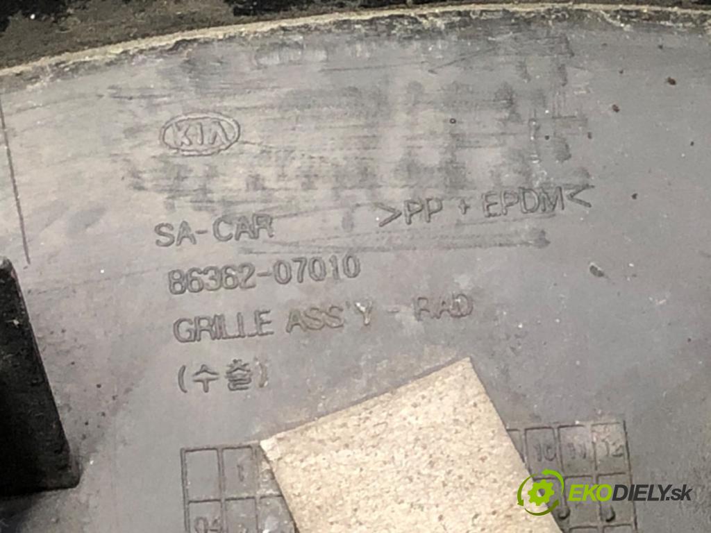 KIA PICANTO I (SA) 2004 - 2012    1.1 48 kW [65 KM] benzyna 2004 - 2011  mřížka maska 86362-07010 (Mřížky (masky) chladičů)