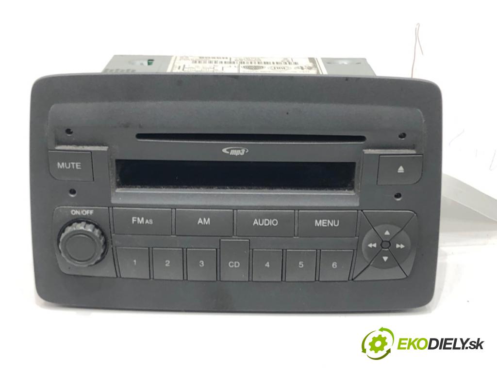 FIAT PANDA (169_) 2003 - 2022    1.1 (169.AXA1A) 40 kW [54 KM] benzyna 2003 - 2022  RADIO 7355144470 (Audio zariadenia)