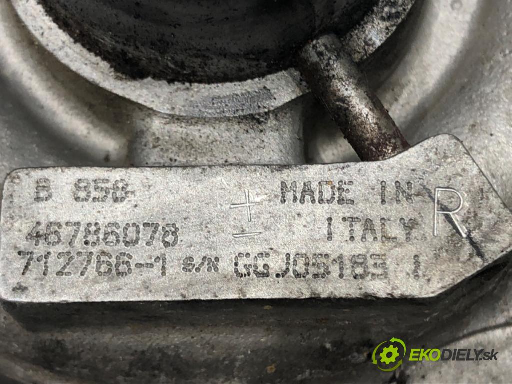 ALFA ROMEO 147 (937_) 2000 - 2010    1.9 JTD 16V (937.AXG1B, 937.BXG1B) 103 kW [140 KM]  turbo 46786078 (Turbodúchadla (kompletní))