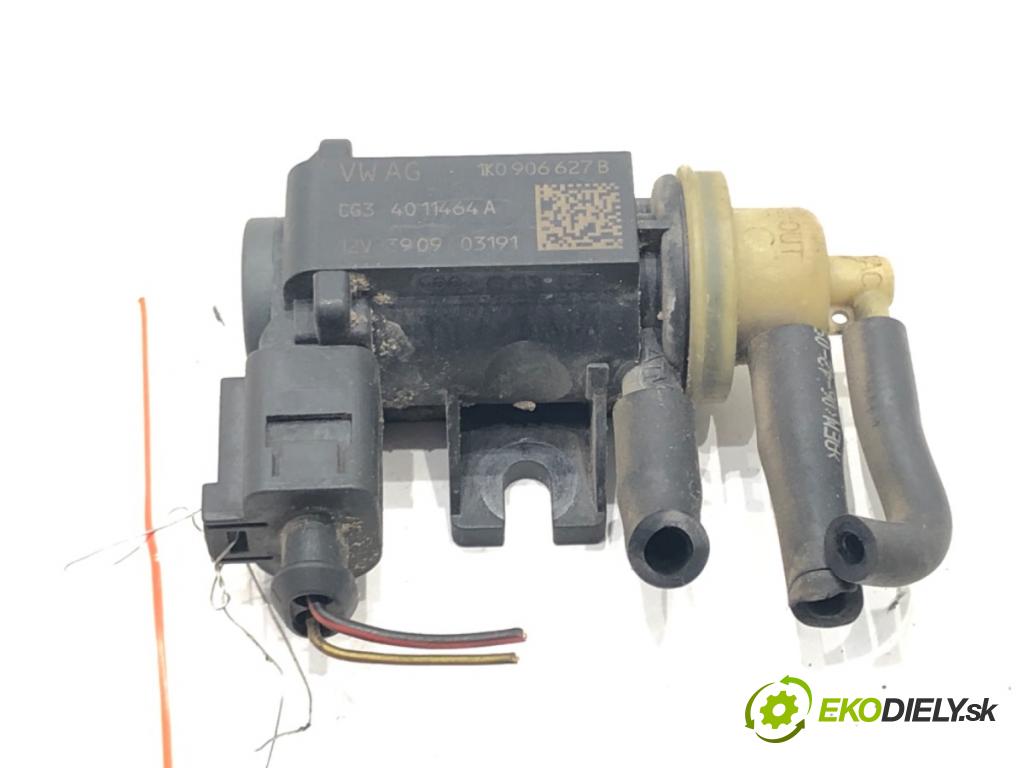 VW GOLF VI (5K1) 2008 - 2014    1.6 TDI 77 kW [105 KM] olej napędowy 2009 - 2012  Ventil tlaku 1K0906627B (Ventily)