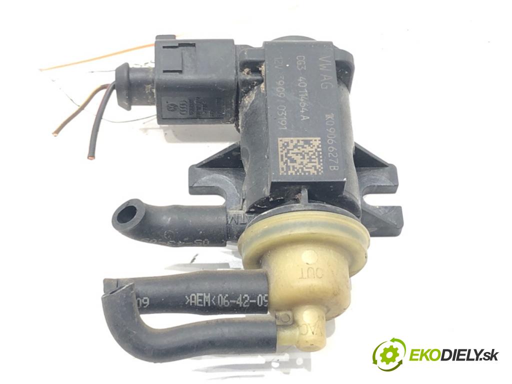 VW GOLF VI (5K1) 2008 - 2014    1.6 TDI 77 kW [105 KM] olej napędowy 2009 - 2012  Ventil tlaku 1K0906627B (Ventily)