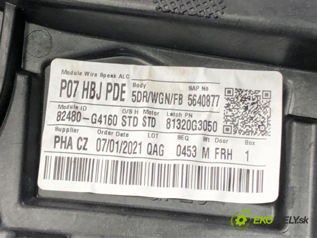 HYUNDAI i30 (PDE, PD, PDEN) 2016 - 2022    1.5 81 kW [110 KM] benzyna 2020 - 2022  mechanismus okna pravý přední část 82480-G4160