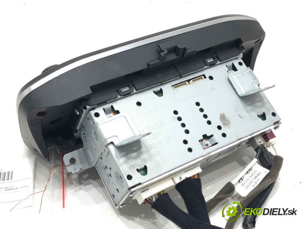 HYUNDAI i30 (PDE, PD, PDEN) 2016 - 2022    1.5 81 kW [110 KM] benzyna 2020 - 2022  RADIO 96150G4320RET (Audio zariadenia)