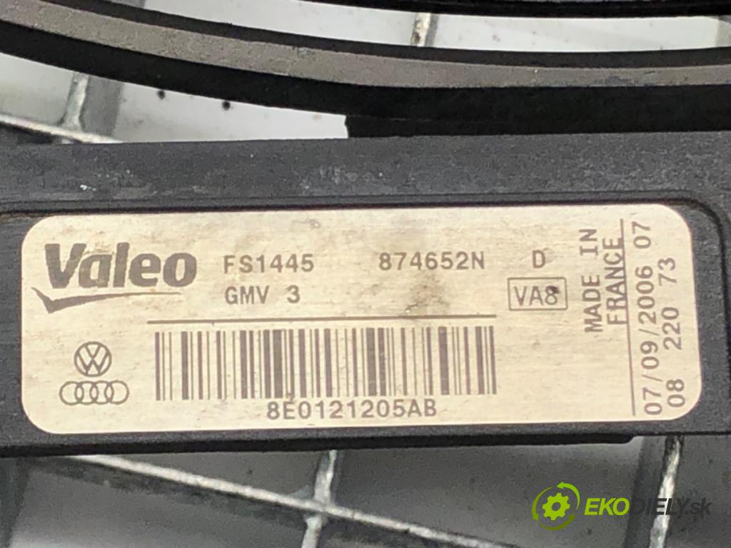 AUDI A4 B7 Avant (8ED) 2004 - 2008    2.0 TDI 103 kW [140 KM] olej napędowy 2004 - 2008  Ventilátor chladiča 8E0121205AB (Ventilátory)