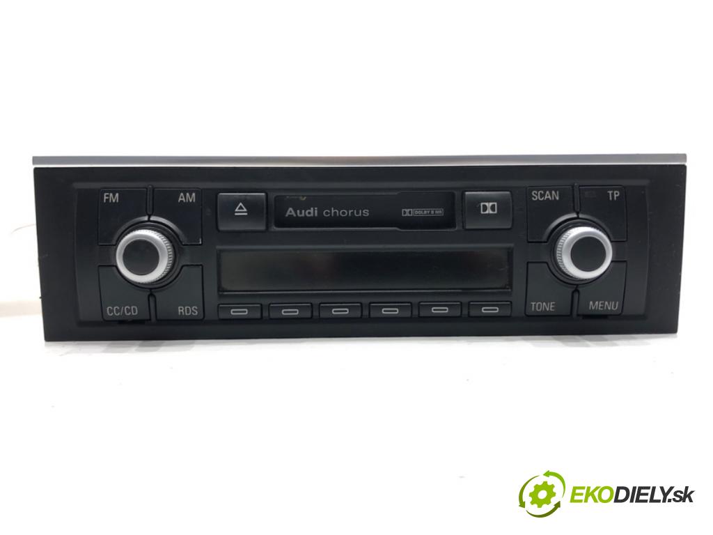 AUDI A4 B7 Avant (8ED) 2004 - 2008    2.0 TDI 103 kW [140 KM] olej napędowy 2004 - 2008  RADIO 8E0035152L (Audio zariadenia)