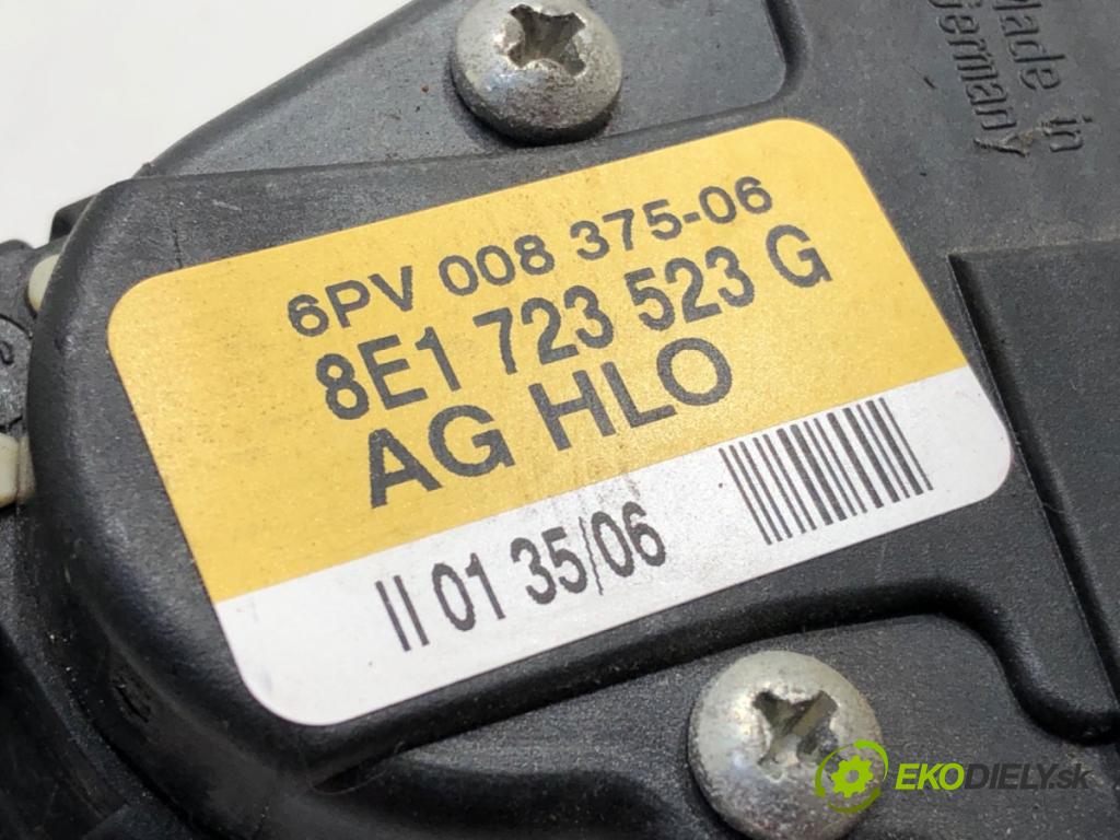AUDI A4 B7 Avant (8ED) 2004 - 2008    2.0 TDI 103 kW [140 KM] olej napędowy 2004 - 2008  Potenciometer plynu 8E1723523G (Pedále)
