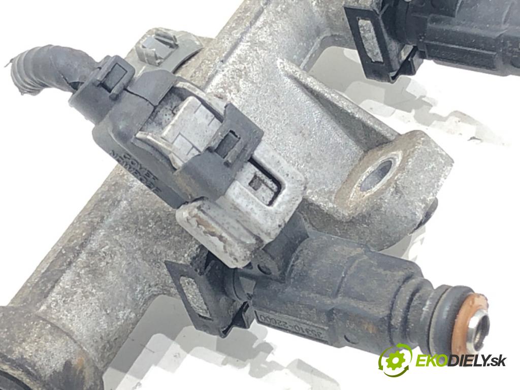 HYUNDAI GETZ (TB) 2001 - 2011    1.1 46 kW [63 KM] benzyna 2002 - 2005  Lišta vstrekovacia 35310-22600 (Vstrekovacie lišty)