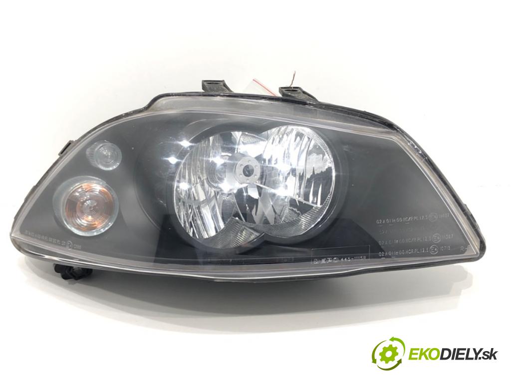 SEAT CORDOBA (6L2) 2002 - 2009    1.4 16V 55 kW [75 KM] benzyna 2002 - 2007  Svetlomet pravy predný 