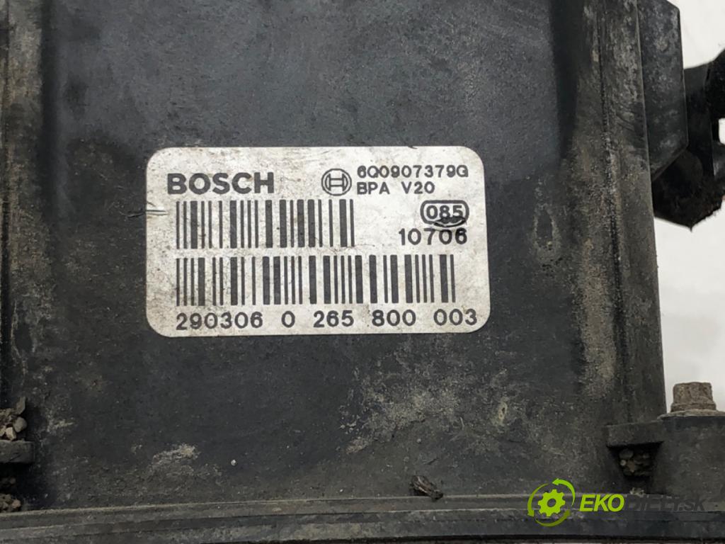 SEAT CORDOBA (6L2) 2002 - 2009    1.4 16V 55 kW [75 KM] benzyna 2002 - 2007  pumpa ABS 0265800003 (Pumpy brzdové)