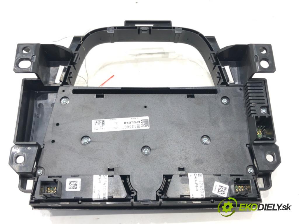 OPEL ASTRA J Sports Tourer (P10) 2010 - 2015    1.7 CDTI (35) 81 kW [110 KM] olej napędowy 2010 -   Panel ovládania radia 13360095 (Prepínače, spínače, tlačidlá a ovládače kúrenia)