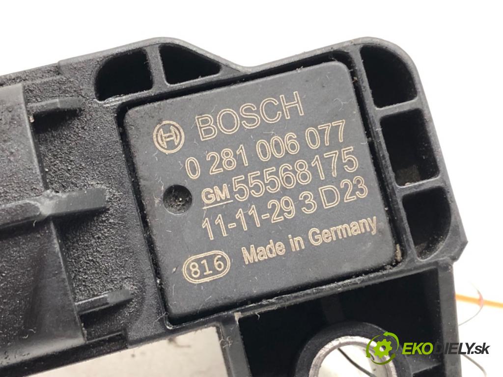 OPEL ASTRA J Sports Tourer (P10) 2010 - 2015    1.7 CDTI (35) 81 kW [110 KM] olej napędowy 2010 - 2015  MAP senzor 55568175 (Ostatné)