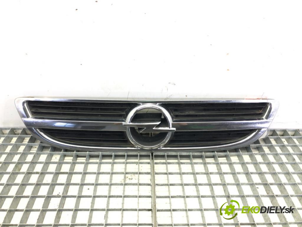 OPEL ZAFIRA A nadwozie wielkoprzestrzenne (MPV) (T98) 1999 - 2005    2.0 DTI 16V (F75) 74 kW [101 KM] olej napędowy 2000 - 2005  mřížka maska 24453538 (Mřížky (masky) chladičů)