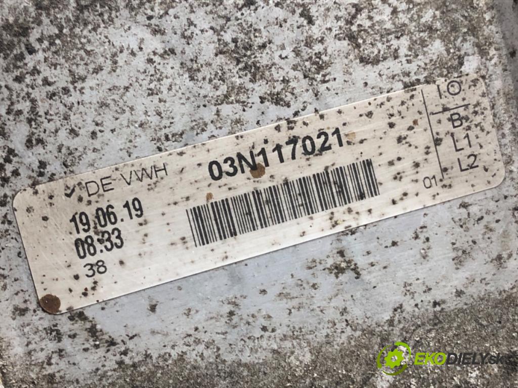 VW GOLF VII Variant (BA5, BV5) 2013 - 2022    1.6 TDI 85 kW [115 KM] olej napędowy 2016 - 2022  obal filtra oleje  (Kryty filtrů oleje)