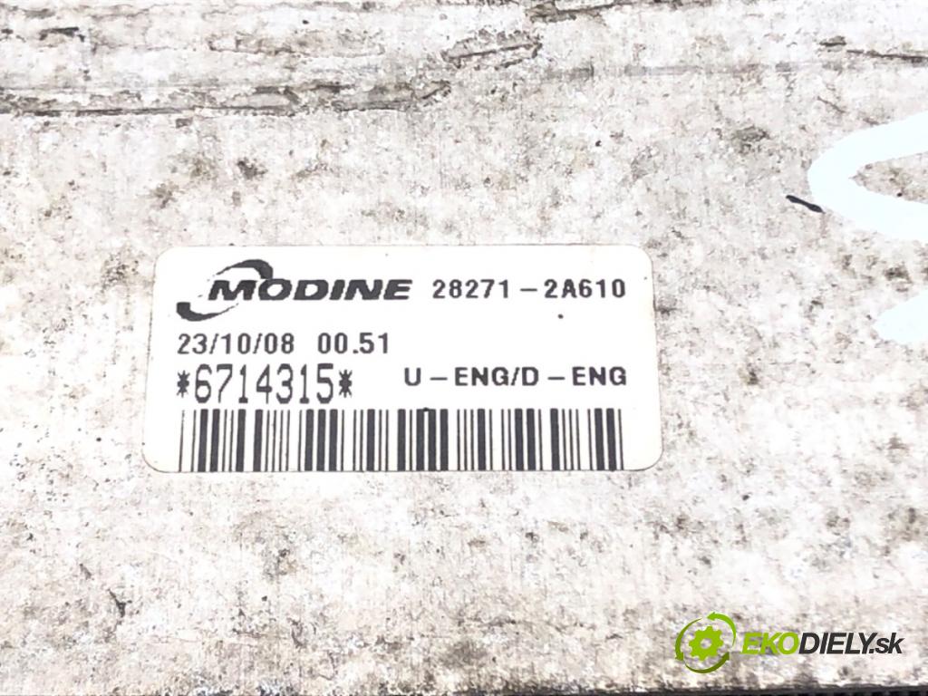 KIA CEED SW (ED) 2007 - 2012    2.0 CRDi 140 103 kW [140 KM] olej napędowy 2007 - 2012  intercooler 28271-2A610 (Chladiče nasávaného vzduchu (intercoolery))