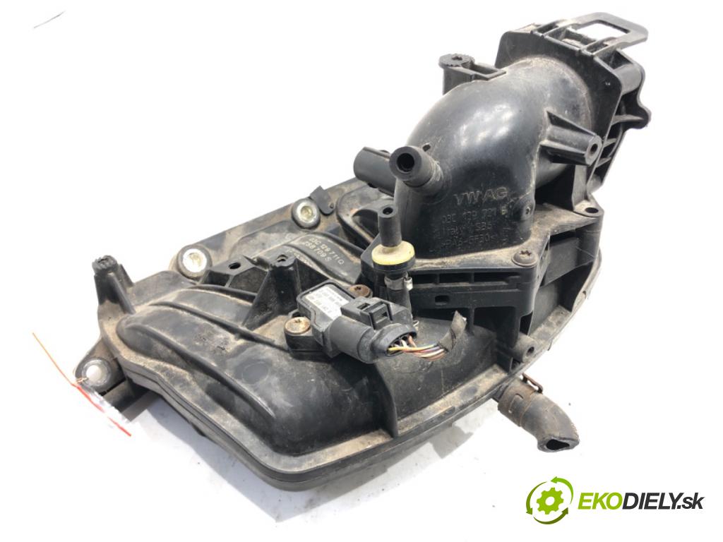 VW GOLF V (1K1) 2003 - 2010    1.4 TSI 103 kW [140 KM] benzyna 2006 - 2008  Potrubie sacie, sanie 03C129711Q (Sacie potrubia)