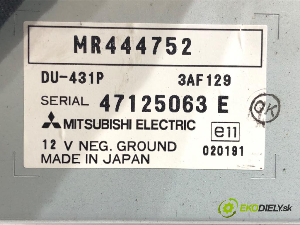 MITSUBISHI PAJERO PININ I (H6_W, H7_W) 1999 - 2007    1.8 (H76W, H66W) 84 kW [114 KM] benzyna 2001 - 200  Dislpej MR444752 (Prístrojové dosky, displeje)
