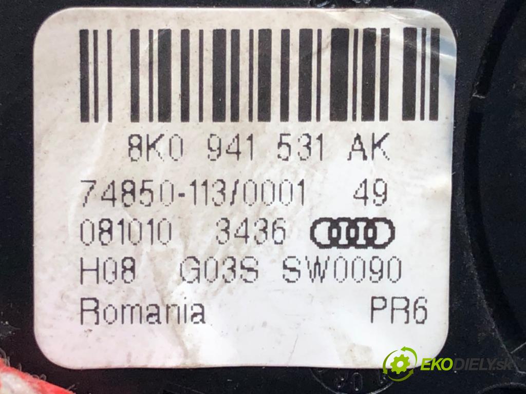 AUDI A4 B8 Avant (8K5) 2007 - 2015    1.8 TFSI 88 kW [120 KM] benzyna 2008 - 2015  spínač světel 8K0941531AK