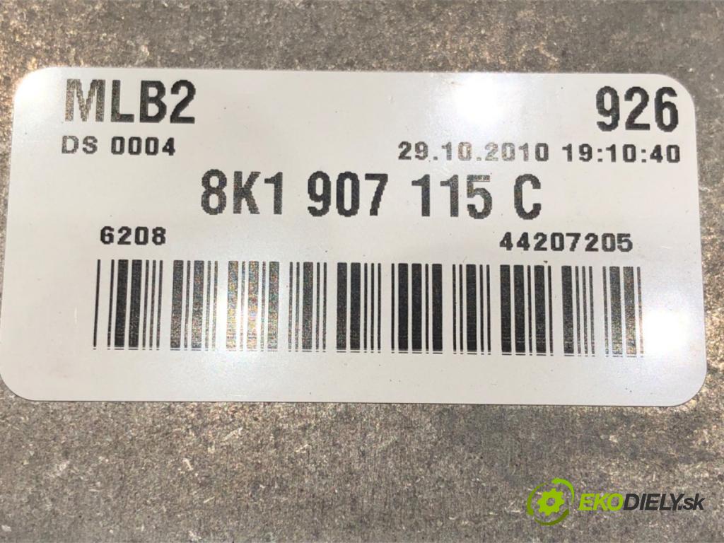 AUDI A4 B8 Avant (8K5) 2007 - 2015    1.8 TFSI 88 kW [120 KM] benzyna 2008 - 2015  riadiaca jednotka Motor 8K1907115C (Riadiace jednotky)