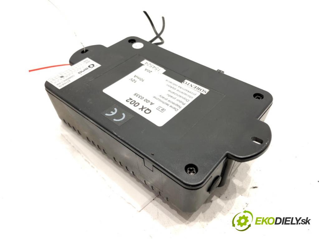 KIA SORENTO I (JC) 2002 - 2022    2.5 CRDi 125 kW [170 KM] olej napędowy 2006 - 2022  Modul alarmu QX002 (Ostatné)