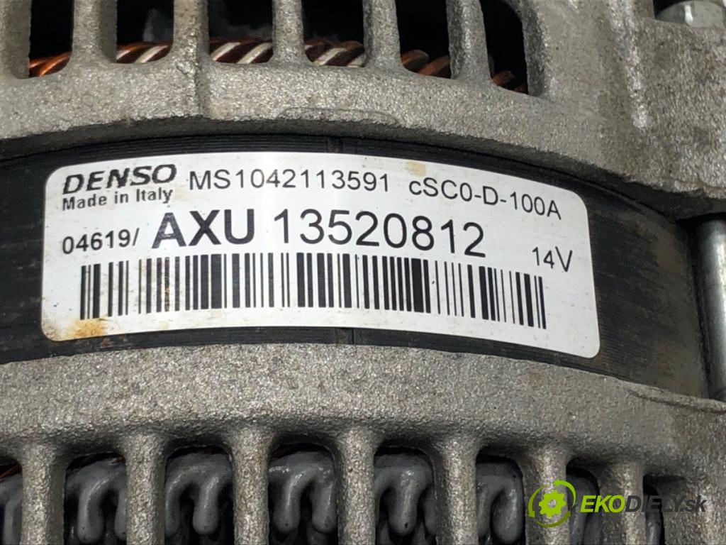 OPEL CORSA E (X15) 2014 - 2022    1.2 (08, 68) 51 kW [69 KM] benzyna 2014 - 2022  Alternátor 13520812 (Alternátory)