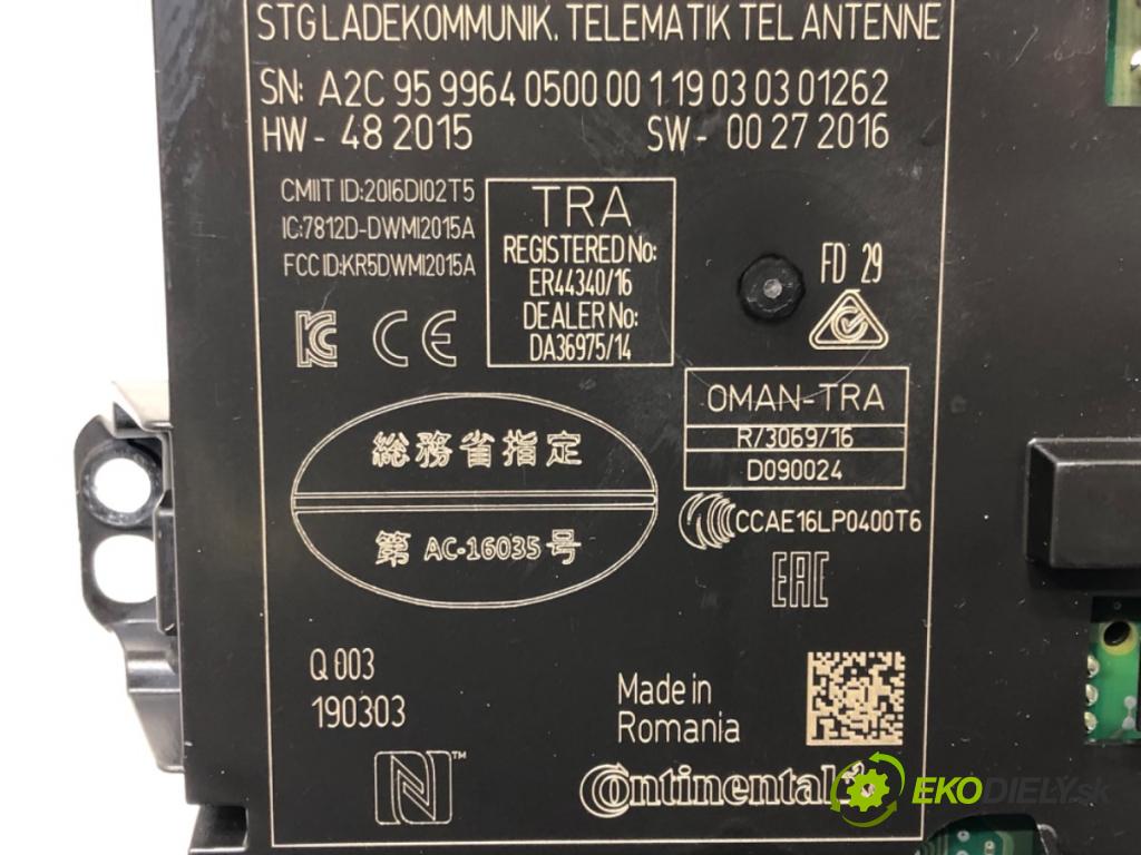 MERCEDES-BENZ CLS coupe 2019 320 kW AMG CLS 53 EQ Boost 4-matic+ (257.361) 2999 Modul Riadiaca jednotka A2139007011