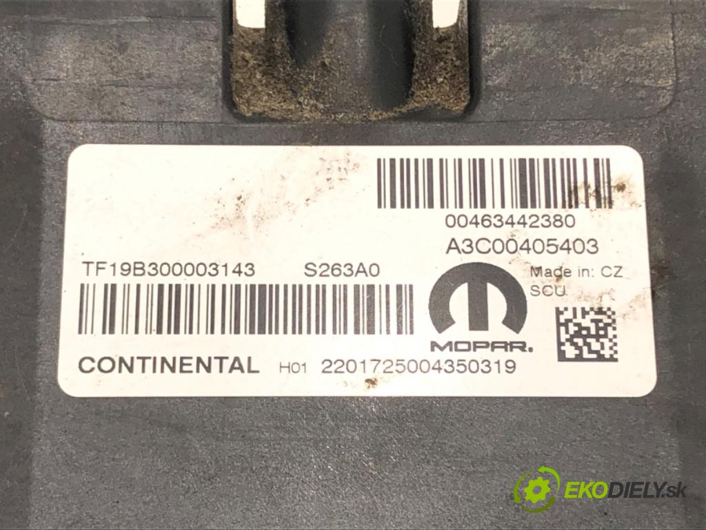 FIAT DOBLO Cargo (263_) 2010 - 2022    1.6 D Multijet 77 kW [105 KM] olej napędowy 2010 -  Modul Riadiaca jednotka 00463442380 (Ostatné)