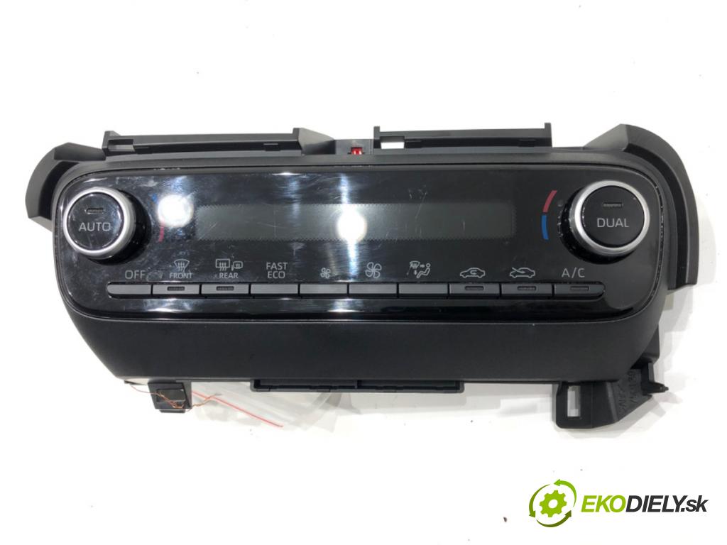 TOYOTA YARIS (_P21_, _PA1_, _PH1_) 2020 - 2022    1.5 (MXPA11) 92 kW [125 KM] benzyna 2020 - 2022  Panel ovládania kúrenia 55900-K0070 (Prepínače, spínače, tlačidlá a ovládače kúrenia)