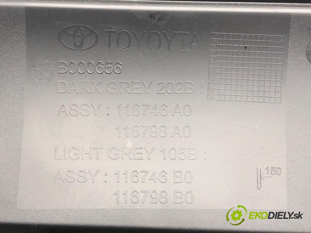 TOYOTA YARIS (_P21_, _PA1_, _PH1_) 2020 - 2022    1.5 (MXPA11) 92 kW [125 KM] benzyna 2020 - 2022  Priehradka, kastlík spolujazdca  (Priehradky, kastlíky)