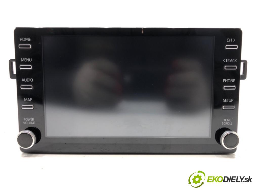 TOYOTA YARIS (_P21_, _PA1_, _PH1_) 2020 - 2022    1.5 (MXPA11) 92 kW [125 KM] benzyna 2020 - 2022  Dislpej RADIO 86140-K0170