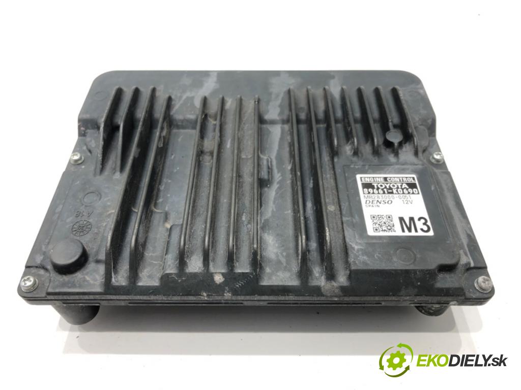 TOYOTA YARIS (_P21_, _PA1_, _PH1_) 2020 - 2022    1.5 (MXPA11) 92 kW [125 KM] benzyna 2020 - 2022  riadiaca jednotka Motor 89661-K0690 MB283000-0051 (Riadiace jednotky)