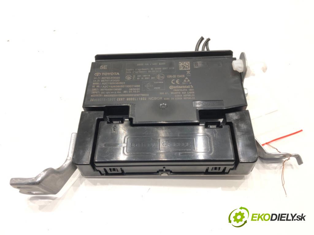 TOYOTA YARIS (_P21_, _PA1_, _PH1_) 2020 - 2022    1.5 (MXPA11) 92 kW [125 KM] benzyna 2020 - 2022  Modul telefónu 86740-K0020 (Ostatné)