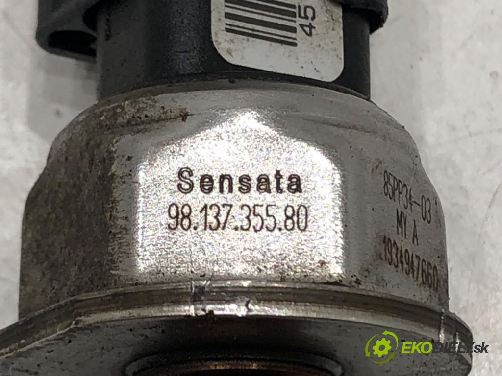 PEUGEOT 508 SW I (8E_) 2010 - 2018    1.6 HDi 82 kW [112 KM] olej napędowy 2010 - 2018  Snímač tlaku paliva 9813735580 (Snímače)