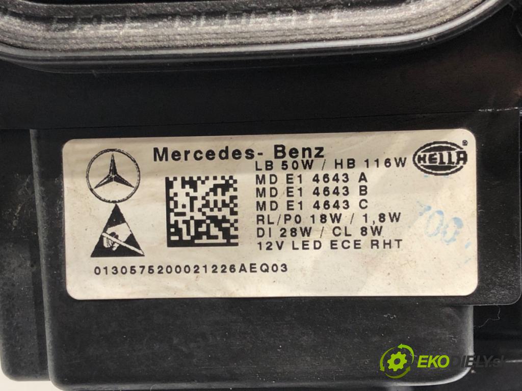 MERCEDES-BENZ CLS (C257) 2017 - 2022    AMG CLS 53 EQ Boost 4-matic+ (257.361) 320 kW [435  Svetlomet pravy predný XENON A2579068400
