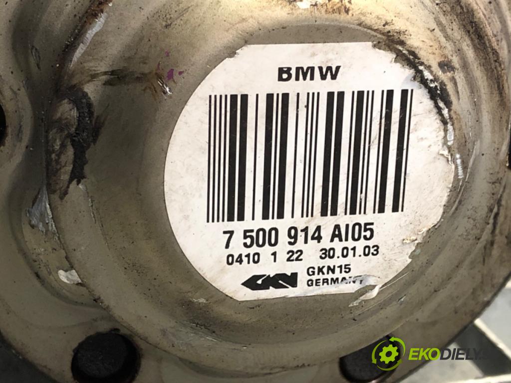 BMW X5 (E53) 2000 - 2006    3.0 d 135 kW [184 KM] olej napędowy 2001 - 2003  Poloos pravy zad 7500914