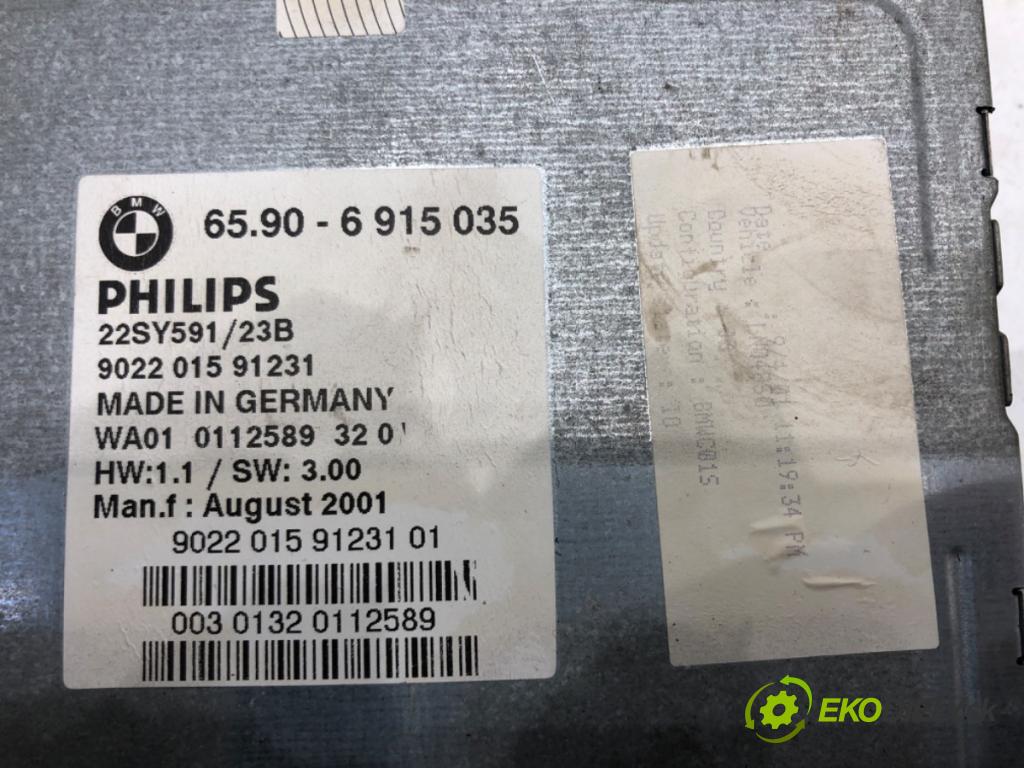 BMW X5 (E53) 2000 - 2006    3.0 d 135 kW [184 KM] olej napędowy 2001 - 2003  CZYTNIK navigace 6915035 (Ostatní)