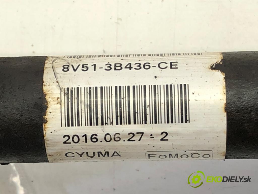 FORD FIESTA VI (CB1, CCN) 2008 - 2022    1.5 TDCi 55 kW [75 KM] olej napędowy 2012 - 2017  Poloos pravy predný 8V51-3B436-CE