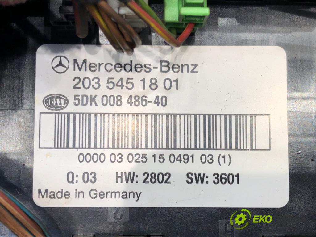 MERCEDES-BENZ KLASA C (W203) 2000 - 2007    C 270 CDI (203.016) 125 kW [170 KM] olej napędowy   modul SAM 2035451801 (Ostatní)