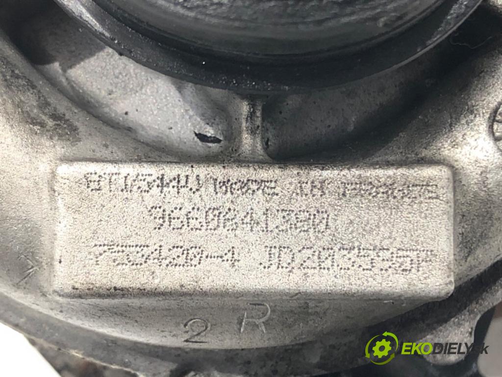 CITROEN C5 II (RC_) 2004 - 2022    1.6 HDi (RC8HZB) 80 kW [109 KM] olej napędowy 2004  turbo 9660641380 (Turbodúchadla (kompletní))