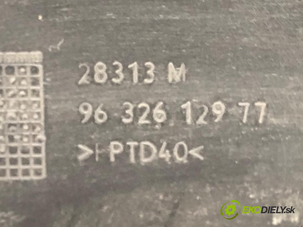 CITROEN C5 II (RC_) 2004 - 2022    1.6 HDi (RC8HZB) 80 kW [109 KM] olej napędowy 2004 - 2022  Priehradka, kastlík spolujazdca  (Priehradky, kastlíky)