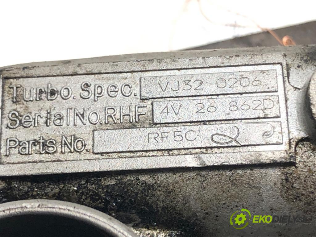 MAZDA 6 Station Wagon (GY) 2002 - 2008    2.0 DI (GY19) 89 kW [121 KM] olej napędowy 2002 -   Turbodúchadlo,turbo VJ320206 (Turbodúchadlá (kompletné))