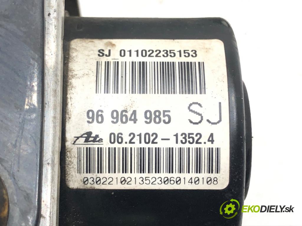 CHEVROLET AVEO / KALOS sedan (T250, T255) 2005 - 2022    1.2 62 kW [84 KM] benzyna 2008 - 2022  Pumpa ABS 96964985 (Pumpy ABS)