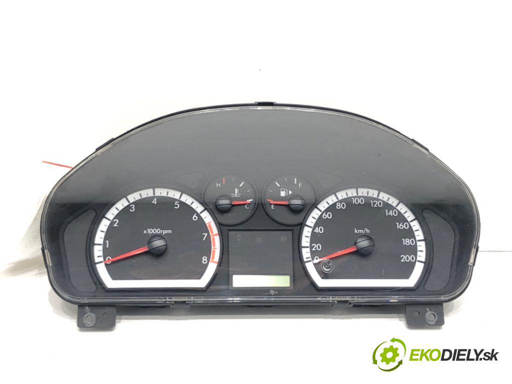 CHEVROLET AVEO / KALOS sedan (T250, T255) 2005 - 2022    1.2 62 kW [84 KM] benzyna 2008 - 2022  Prístrojovka 96814463 (Prístrojové dosky, displeje)