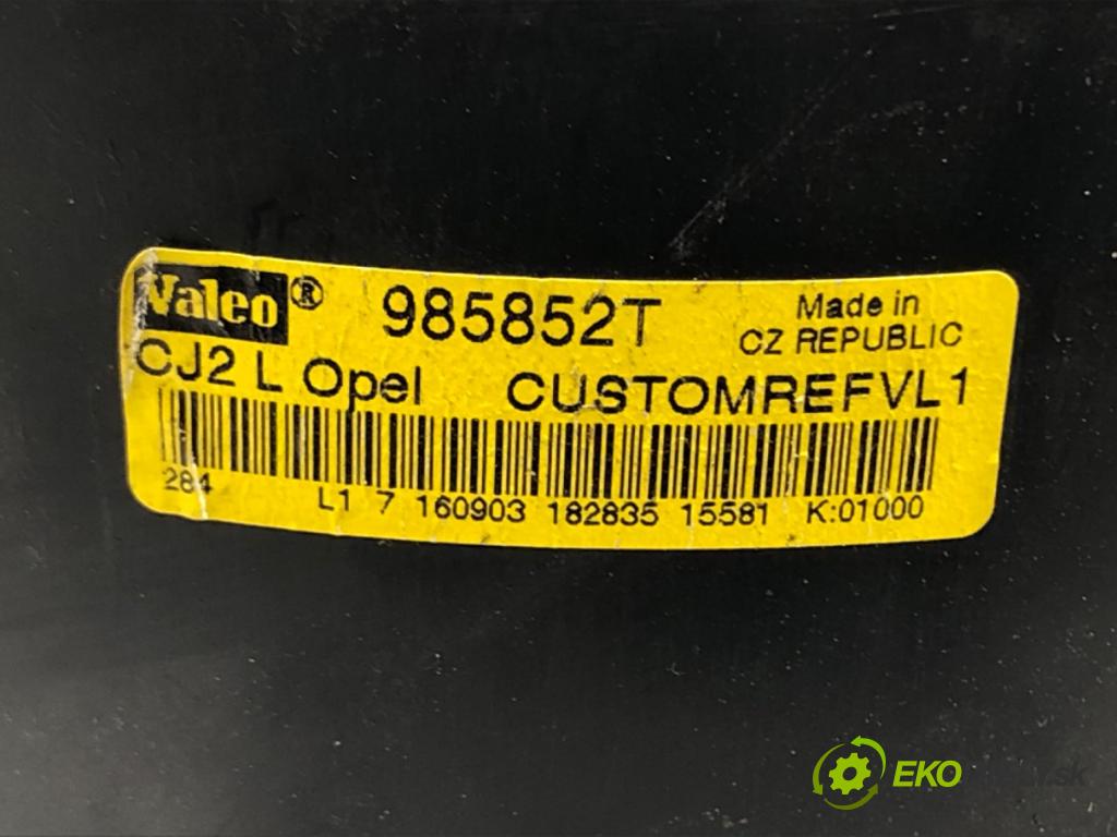 OPEL VECTRA C (Z02) 2002 - 2009    2.2 DTI 16V (F69) 92 kW [125 KM] olej napędowy 200  ventilátor kúrenia 985852T