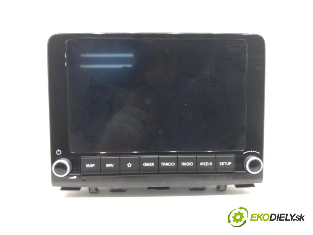 KIA STONIC (YB) 2017 - 2022    1.0 T-GDi 74 kW [101 KM] benzyna 2018 - 2022  RADIO Navigácia 96560-H8410FHV (Audio zariadenia)