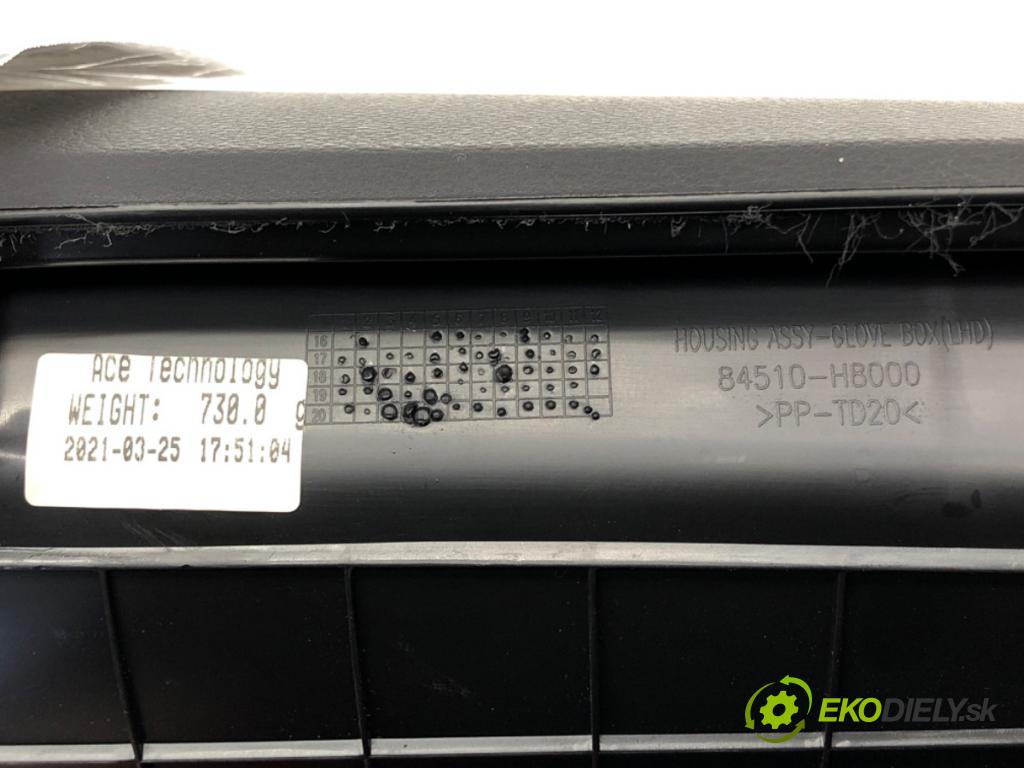 KIA STONIC (YB) 2017 - 2022    1.0 T-GDi 74 kW [101 KM] benzyna 2018 - 2022  Priehradka, kastlík spolujazdca  (Priehradky, kastlíky)